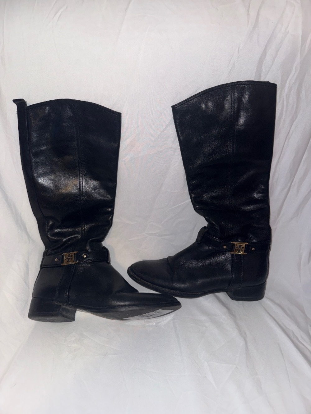 Black Tory Burch Alessandra Riding Boots